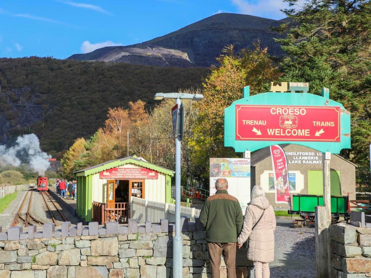 Villa Hirfron à Llanberis Extérieur photo
